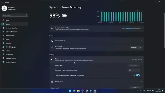 Video thumbnail for How to Customize Power Settings in Windows 11 for Optimal Performance