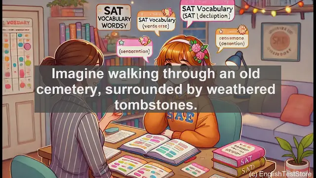 Video thumbnail for 5000 Must Know SAT Vocabulary - Epitaph: The Art of Remembrance on Tombstones