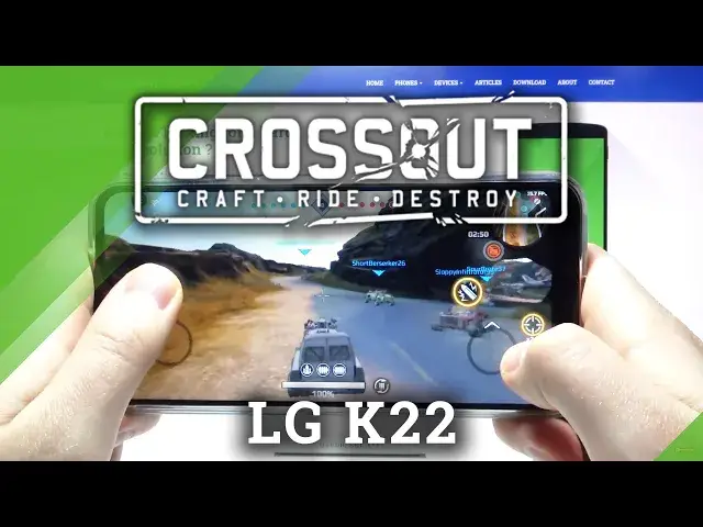 Video thumbnail for Crossout Mobile on LG K22 – Gameplay
