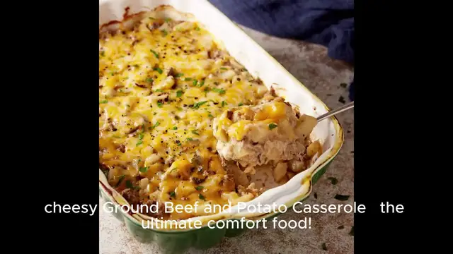 'Video thumbnail for Hamburger and Potato Casserole '