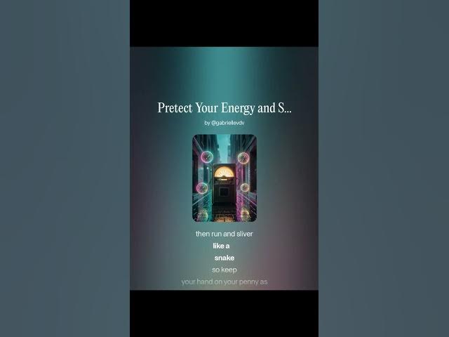 Video thumbnail for Protect Your Energy and Spaces