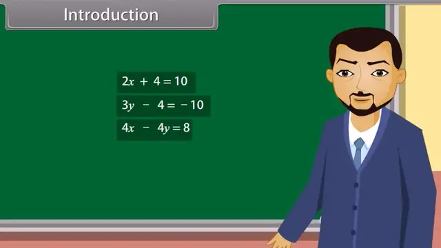 'Video thumbnail for Pair of Linear Equations in Two Variables Grade 10 Mathematics '
