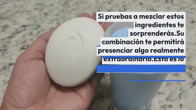 Video thumbnail for Una vez que pruebes a mezclar estos ingredientes, no gastarás más dinero innecesario.