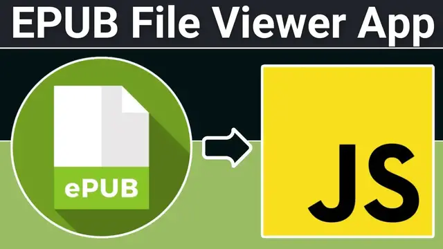 Video thumbnail for Build a EPUB File Reader & Viewer With Custom Controls in Browser Using HTML5 & Javascript