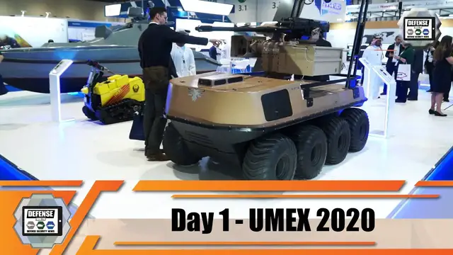'Video thumbnail for UMEX 2020 International Unmanned Defense Systems and training exhibition Abu Dhabi UAE Day 1'