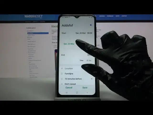 'Video thumbnail for How to Add Event to Calendar on SAMSUNG Galaxy M12 – Set Up Reminder'