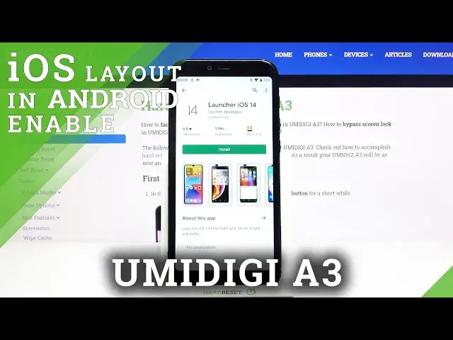 'Video thumbnail for Apply iOS Launcher on Android - UMIDIGI A3 and Apple Layout'