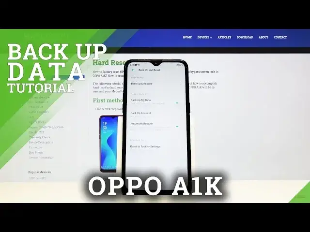 'Video thumbnail for How to Add Backup Account in OPPO A1K – Allow Google Backup'