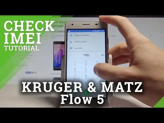 Video thumbnail for How to Check IMEI in KRUGER & MATZ Flow 5 - Serial Number Access |HardReset.Info