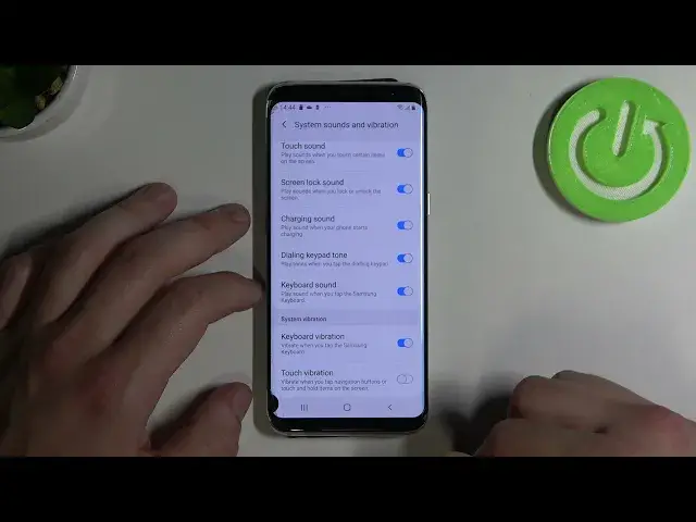 'Video thumbnail for How to Turn On/Off Touch Vibrations in SAMSUNG Galaxy S8 – Touch Vibrations Settings'