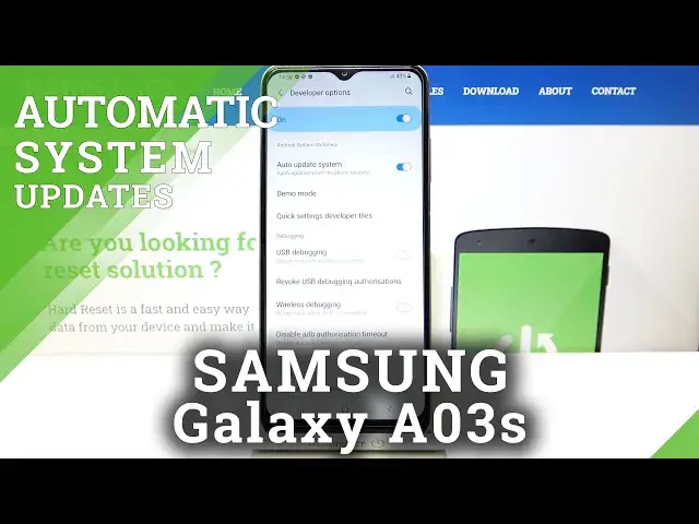'Video thumbnail for How to Activate Auto System Updates in SAMSUNG Galaxy A03s – Update Software'