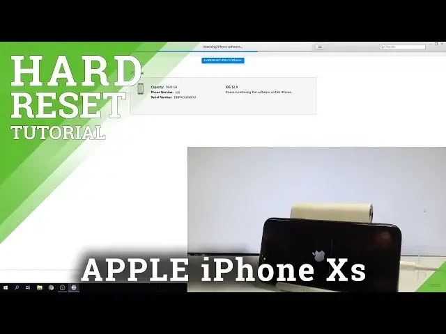 'Video thumbnail for How to Restore iPhone Xs - Hard Reset / Restore Defaults by iTunes'