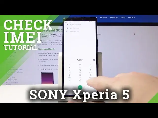 'Video thumbnail for How to Locate IMEI & SN in SONY Xperia 5 – IMEI Information'