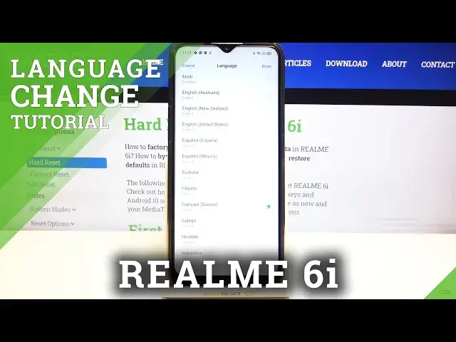 'Video thumbnail for How to Change System Language in REALME 6i – Set Up Device Language'