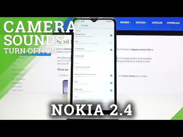 Video thumbnail for How to Manage Camera Shutter Sound in NOKIA 2.4 – Camera Sound Effect