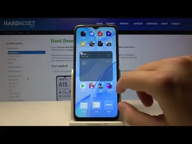 Video thumbnail for How to Add Widgets to Home Screen in OPPO A15 – Add Widgets