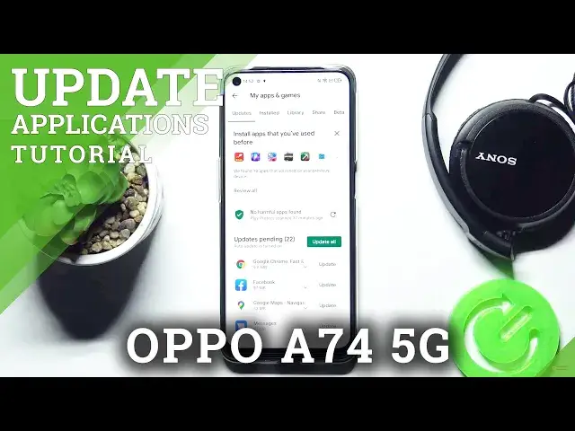 Video thumbnail for How to Update Apps on OPPO A74 5G – Application Actualizations