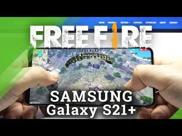 'Video thumbnail for Garena Free Fire on SAMSUNG Galaxy S21+ - 120Hz Gaming Quality'