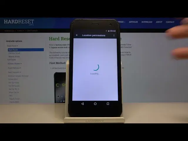 Video thumbnail for CYRUS CS40 Freestyle – Open Apps Settings / Manage Apps Permissions