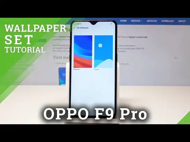 Video thumbnail for How to Change Wallpaper OPPO F9 Pro - Set Up Screen Lock