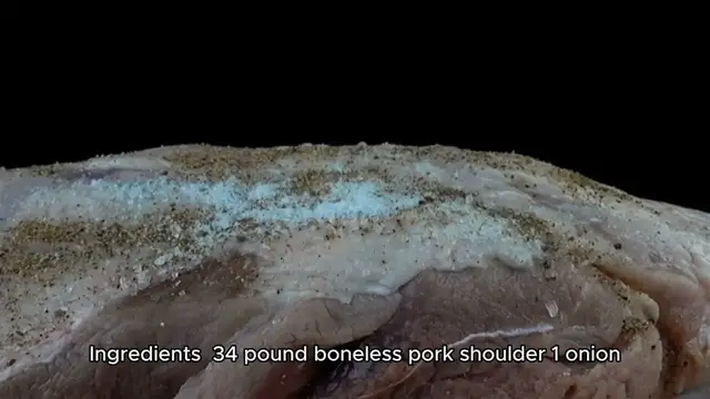 Video thumbnail for pork shoulder recipe