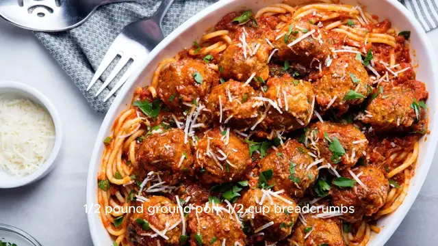 Video thumbnail for Delicious Meatball Recipe