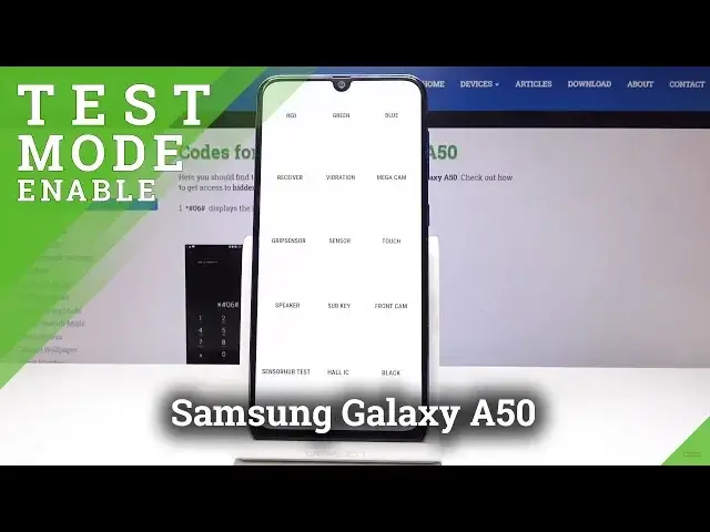 'Video thumbnail for How to Open Test Mode in Samsung Galaxy A50 - Testing Mode Activation'