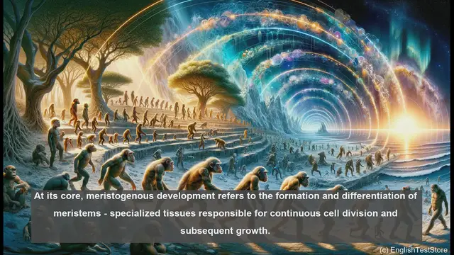 Video thumbnail for Meristogenous development in biology