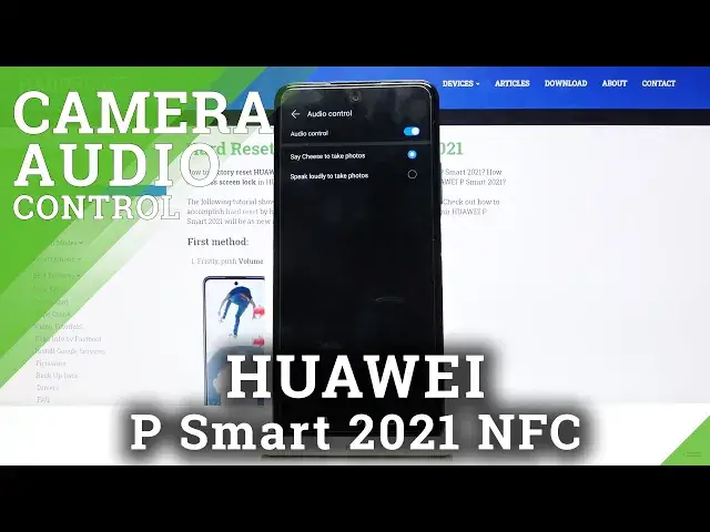 'Video thumbnail for How to Activate Camera Audio Control Feature in Huawei P Smart 2021 NFC?'