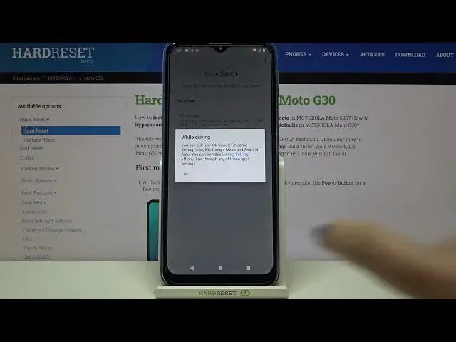 'Video thumbnail for How to Turn Off Hey Google in Motorola Moto G30?'