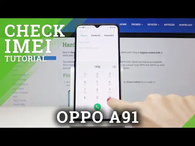 'Video thumbnail for How to Check IMEI & SN in OPPO A91 – Find Serial Number'