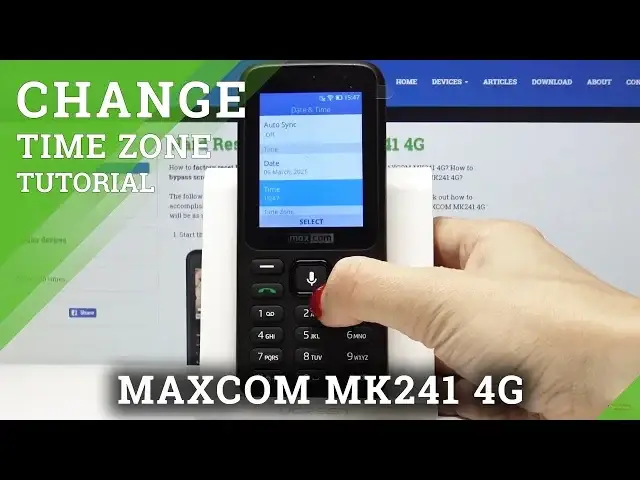 Video thumbnail for How to Change Date & Time in MAXCOM MK241 4G - Time Settings