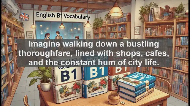 Video thumbnail for 2500 Must Know CEFR B1 Vocabulary - Exploring the Word 'Street': Urban Life in Language