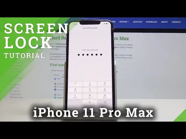 'Video thumbnail for How to Remove / Change Passcode in iPhone 11 Pro Max - Reset Screen Protection'