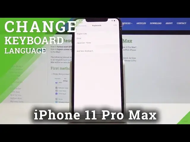 Video thumbnail for How to Change Keyboard Language in iPhone 11 Pro Max
