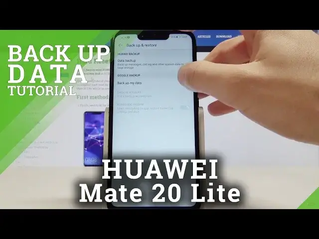 Video thumbnail for How to Back Up HUAWEI Mate 20 Lite - Enable Backup / Add Google Account