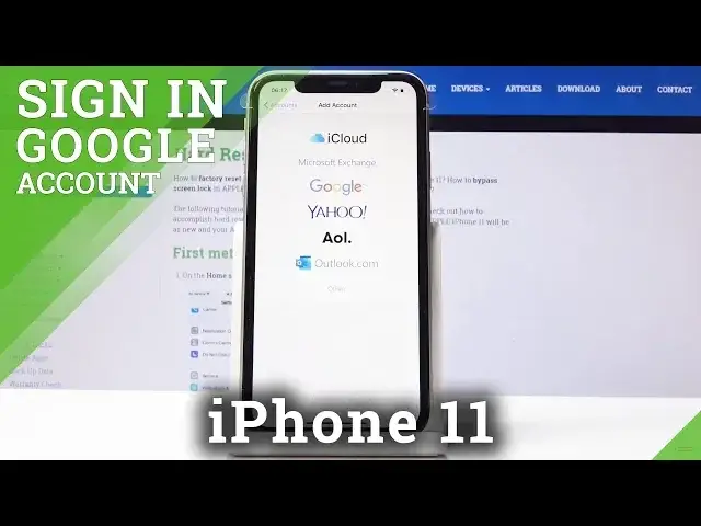 Video thumbnail for How to Add Google Account in iPhone 11 - Set Up Google User
