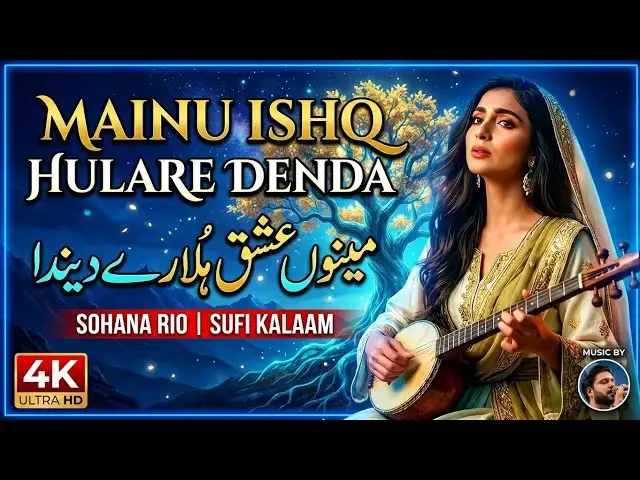 Video thumbnail for This Sufi Voice Will Make You Cry! | Sohana Rio (Bulleh Shah Kalam) | ISHQ HULARE DENDA 🔥