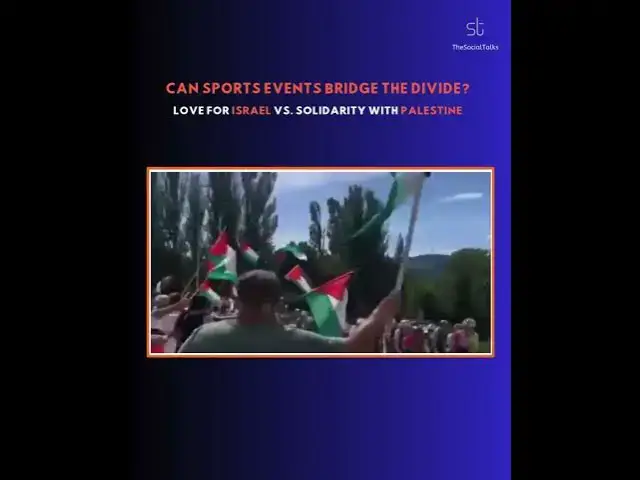 'Video thumbnail for Love for Israel vs. Solidarity with Palestine: Can Sports Events Bridge the Divide?'
