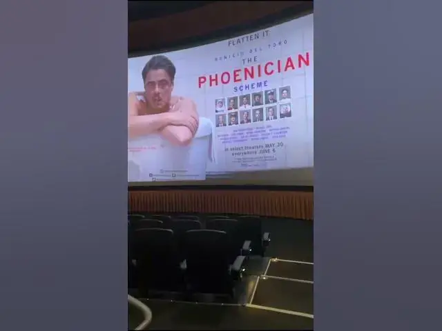 'Video thumbnail for 📽 Preview screening of the Phoenician Scheme in Los Angeles #film #movie'