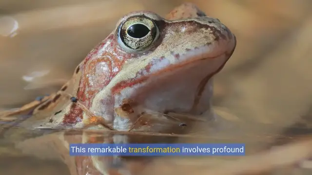Video thumbnail for The Fascinating Metamorphosis of Frogs: From Tadpoles to Adults