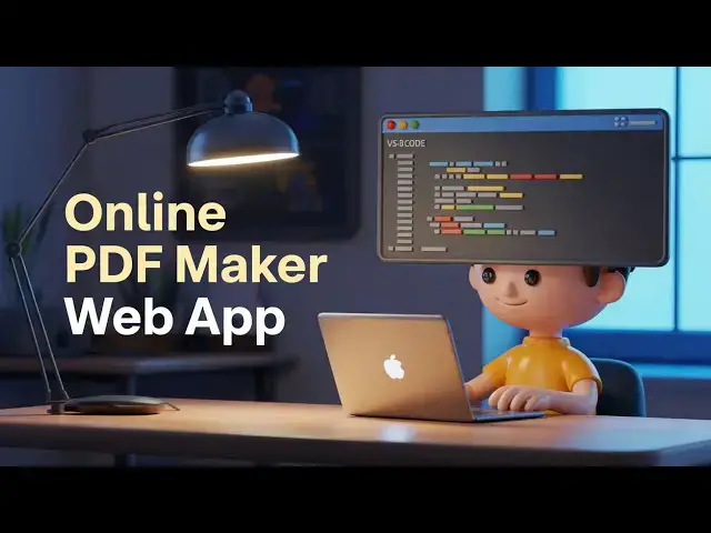 Video thumbnail for Build an Online PDF Maker with Text, Images & Templates | No Canva Subscription Needed