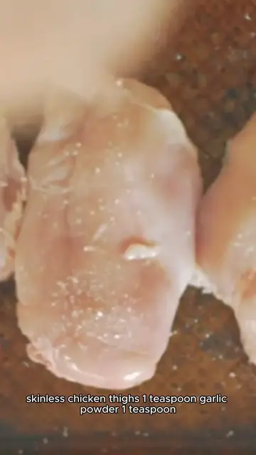 'Video thumbnail for boneless chicken thigh recipe'