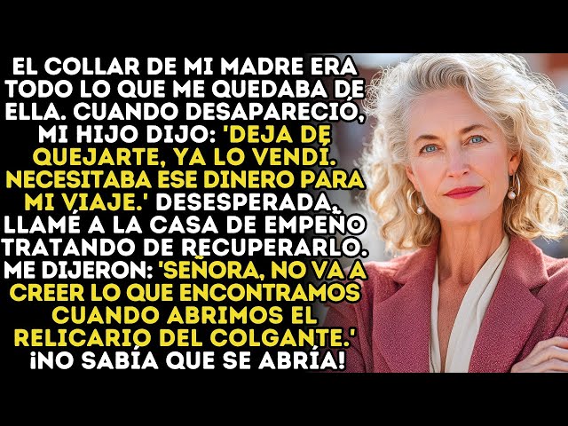 Video thumbnail for Vendieron El Collar De Mi  Madre Para Financiar Sus Vacaciones De Lujo. La Casa De Empeño Me Llamó…