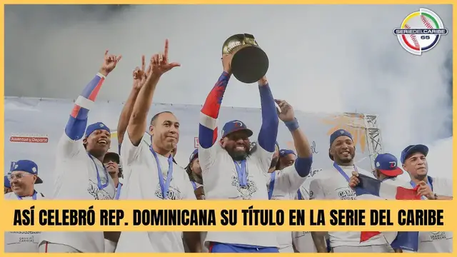 Video thumbnail for Así celebró República Dominicana 🇩🇴 el título de la Serie del Caribe en Caracas 2023