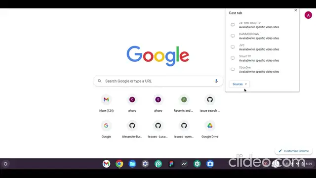 Video thumbnail for All devices appeared in Cast screen for Chromebook