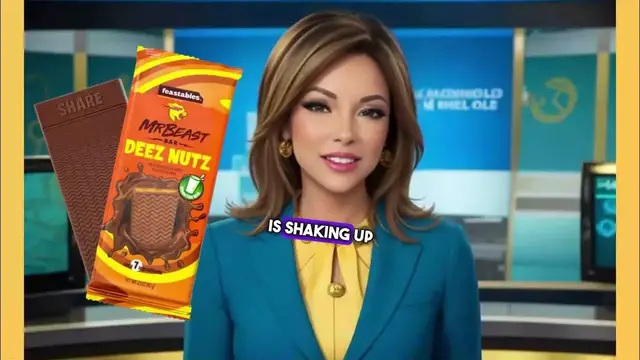 Video thumbnail for MrBeast’s Feastables brand plans to take on Hershey’s!