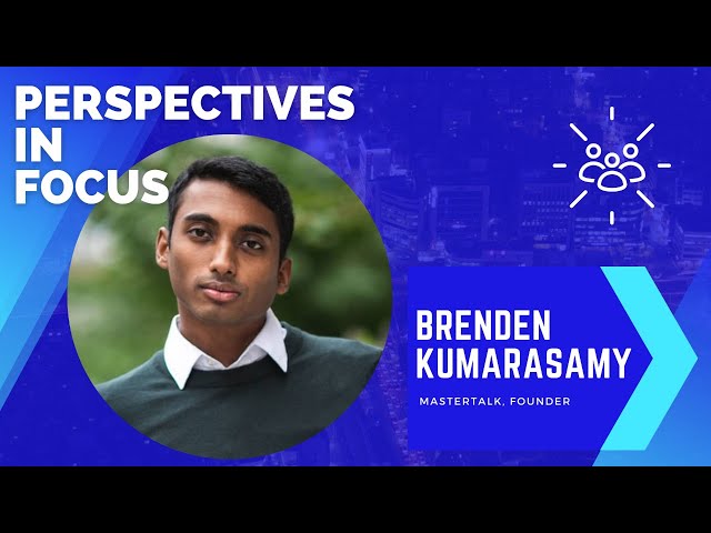 Video thumbnail for Perspectives in Focus: Brenden Kumarasamy