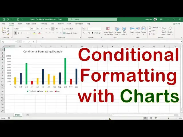Video thumbnail for Create a Chart with Conditional Formatting/Colors in Excel