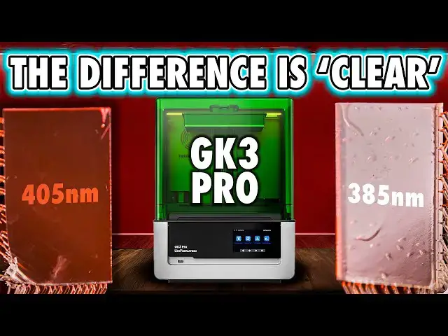 'Video thumbnail for What 385nm Actually Does! - Uniformation GK3 Pro Review - 385nm vs 405nm'